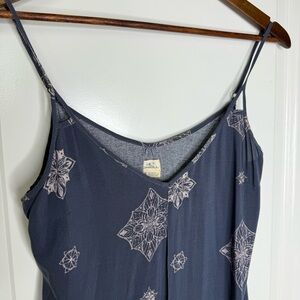 O'Neill Womens Maxi Dress XS Boho Beach Flowy Resort Hawaiian Tank